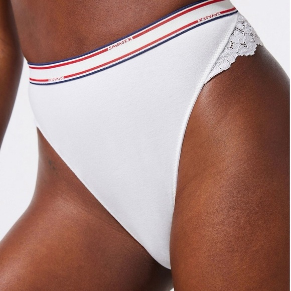 Savage x Fenty Serving Court Bustier & Brazilian panty set NWOT - Picture 9 of 14